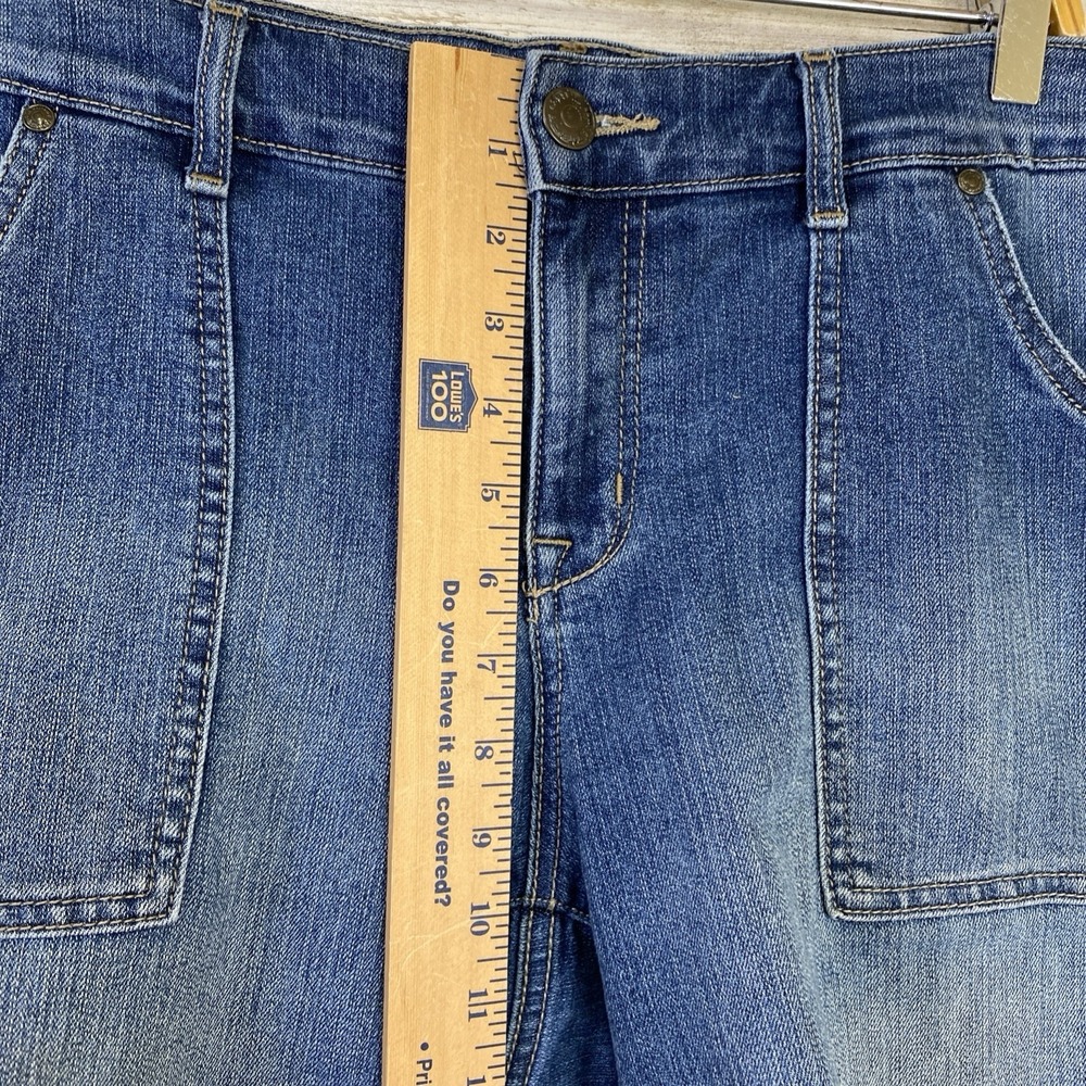 Vintage America Blue Denim Jean Shorts - Picture 12 of 12